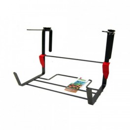 Support jardinière réglable + barre de sécurité 37x22x27cm Max.15 kg - POETIC 